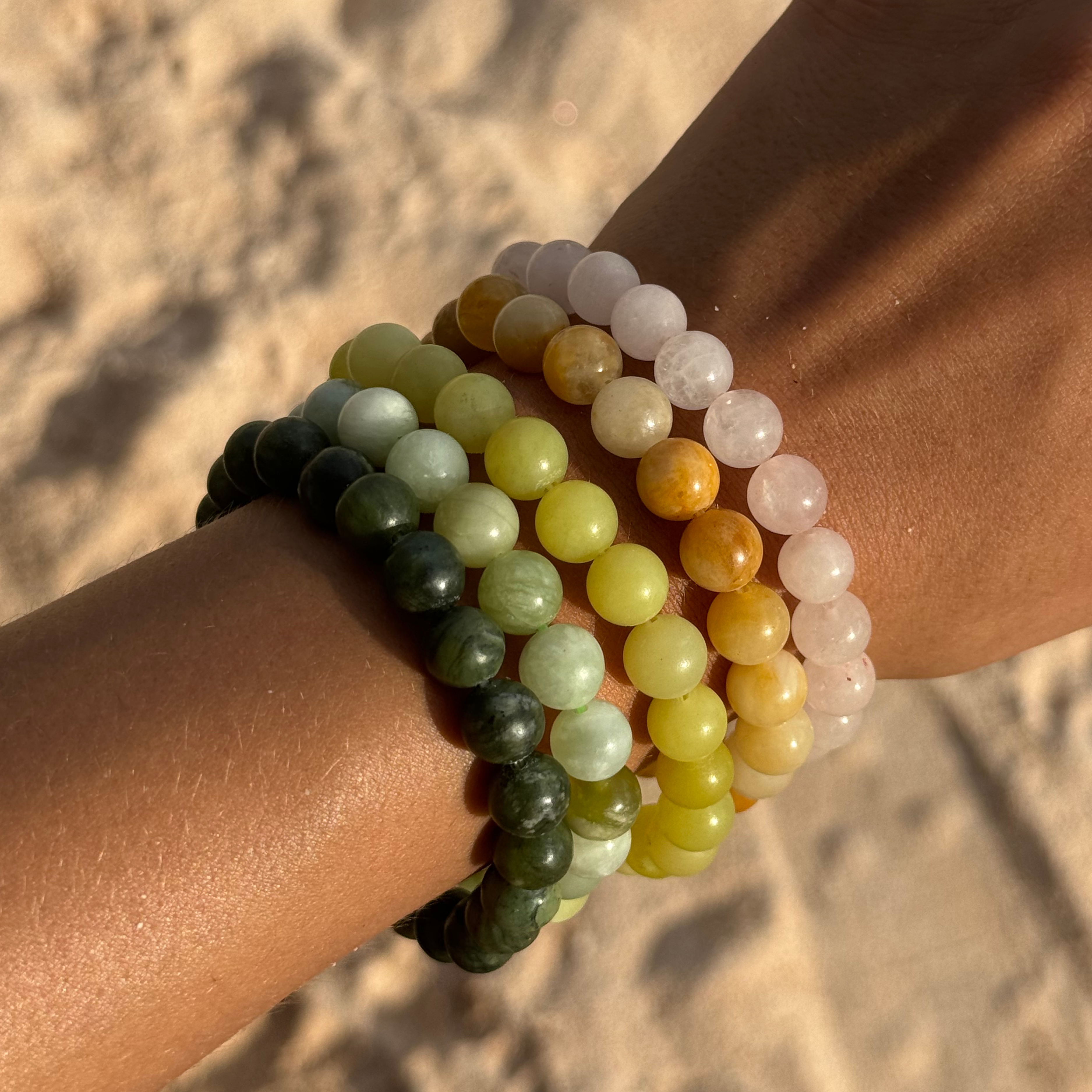 8MM Beaded Bracelet