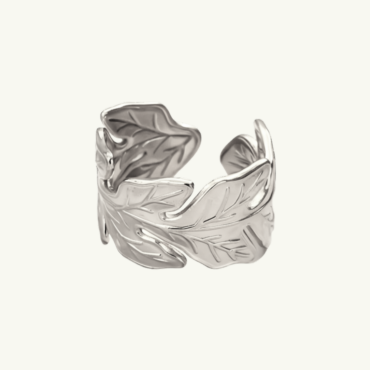 WRAPPED LEAVES RING