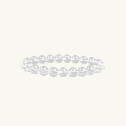 CLEAR BEADED BRACELET