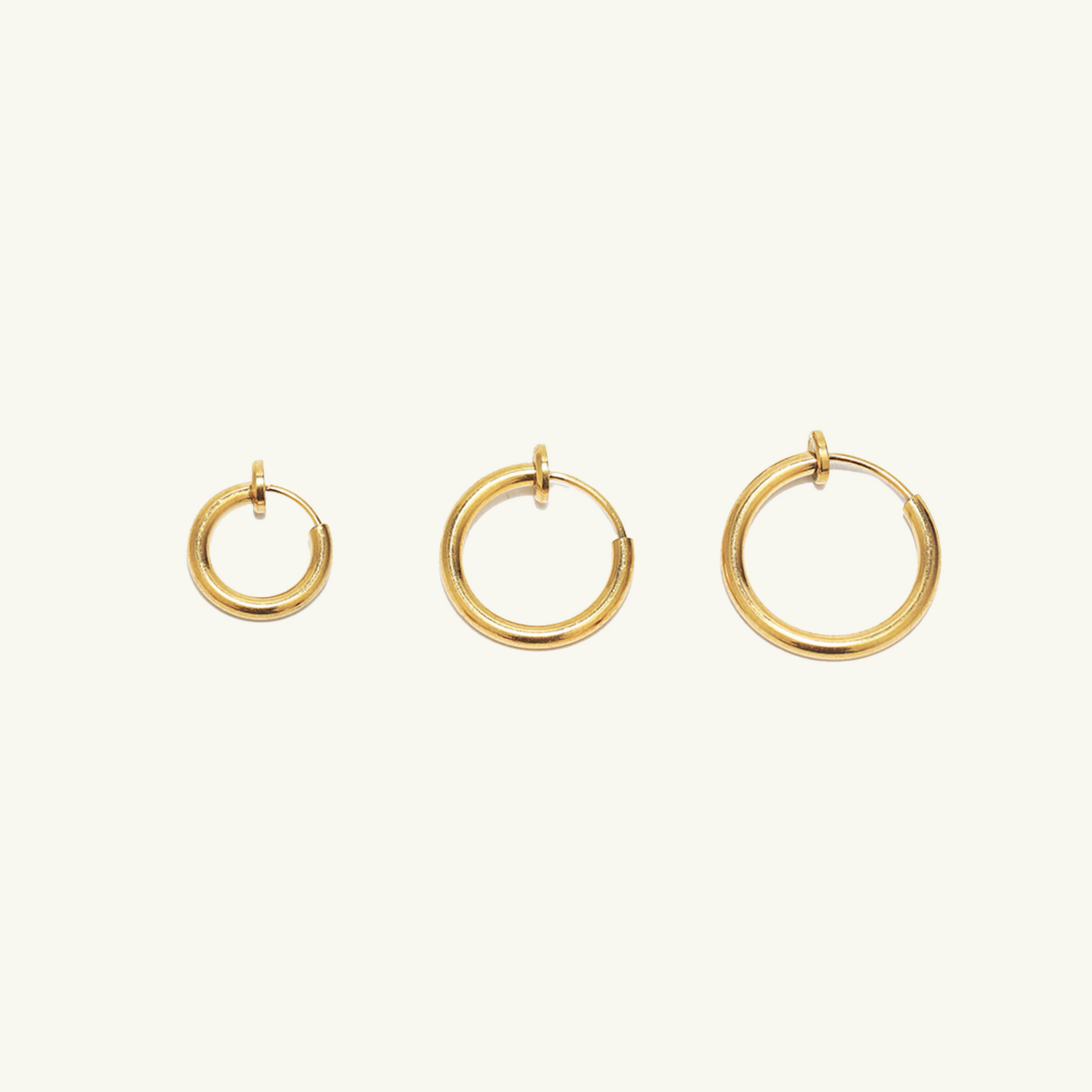 BASIC CLIP-ON HOOP EARRING