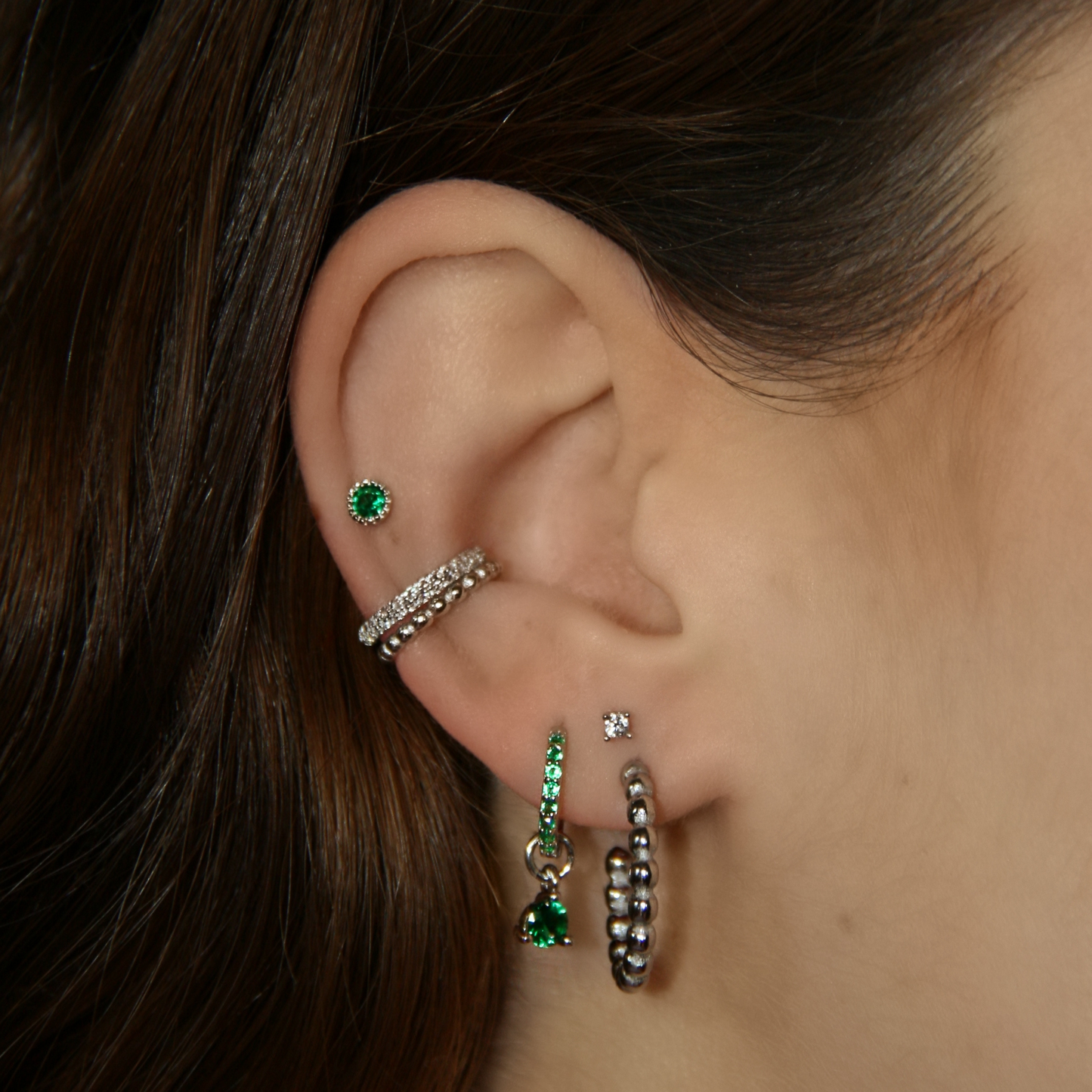 GREEN GEM PIERCING