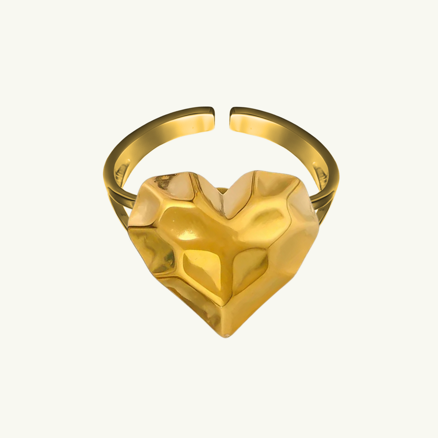 LIQUID HEART RING lll