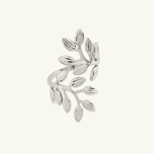 Wrapped Leaves Ring