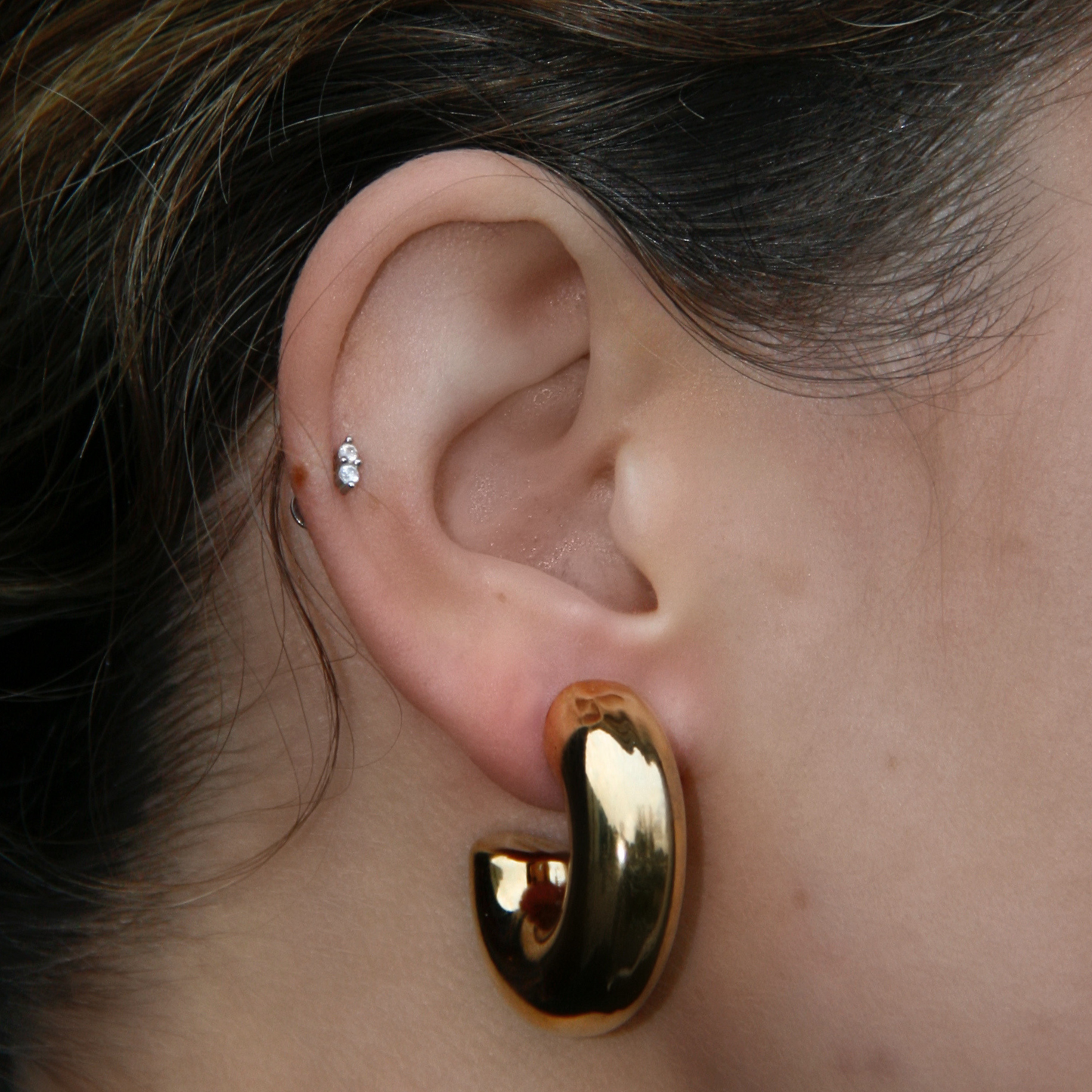 CHUNKY STATEMENT EARRING