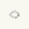 Clear Quartz Chip Ring