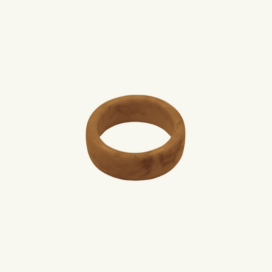 RESIN RING | BROWN