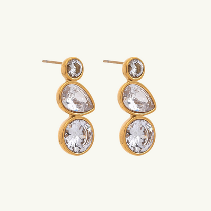 GEM STATEMENT EARRING