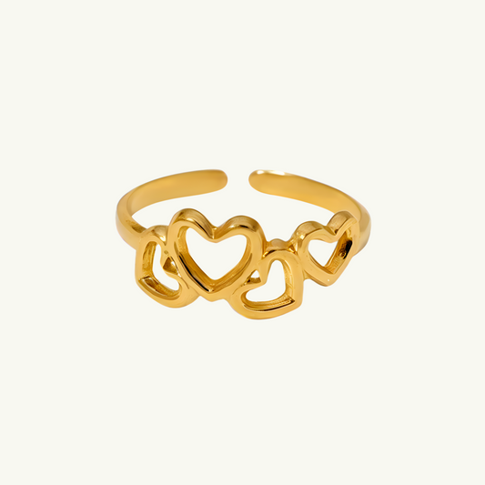 HEARTS RING