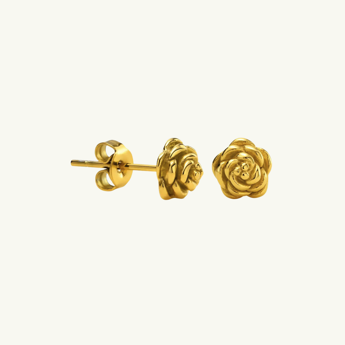 ROSE STUD EARRING