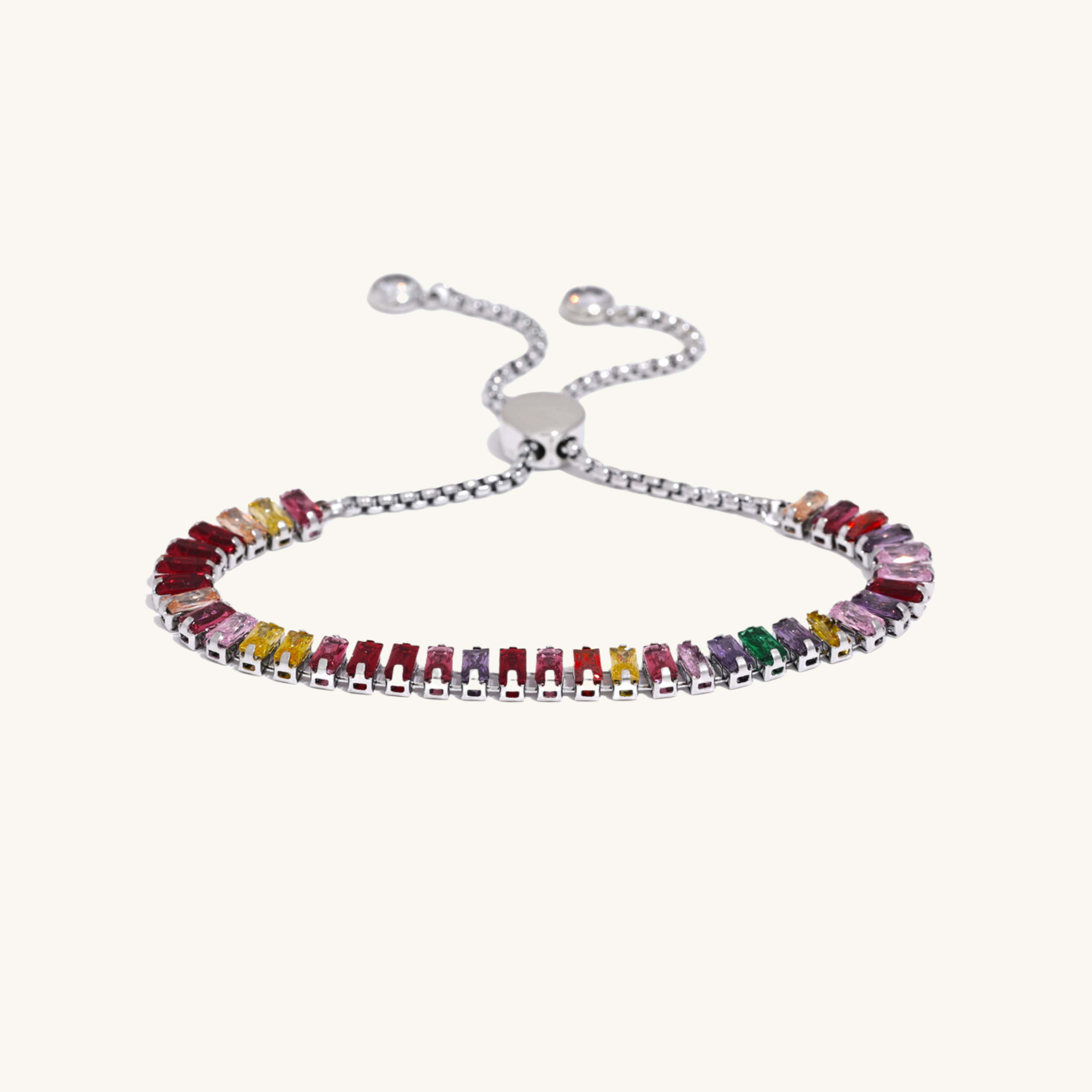 Colored Gems Bracelet