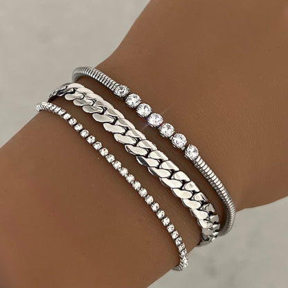 SHINY SNAKE BRACELET