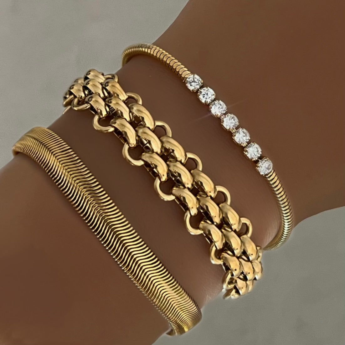 Shiny Snake Bracelet