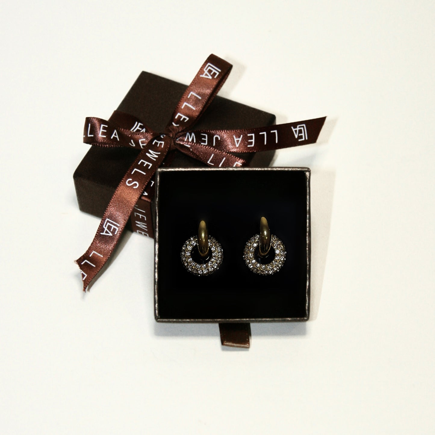 SHINY DOUBLE HOOP EARRING GIFTSET | GOLD