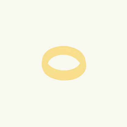 BASIC RESIN RING | YELLOW