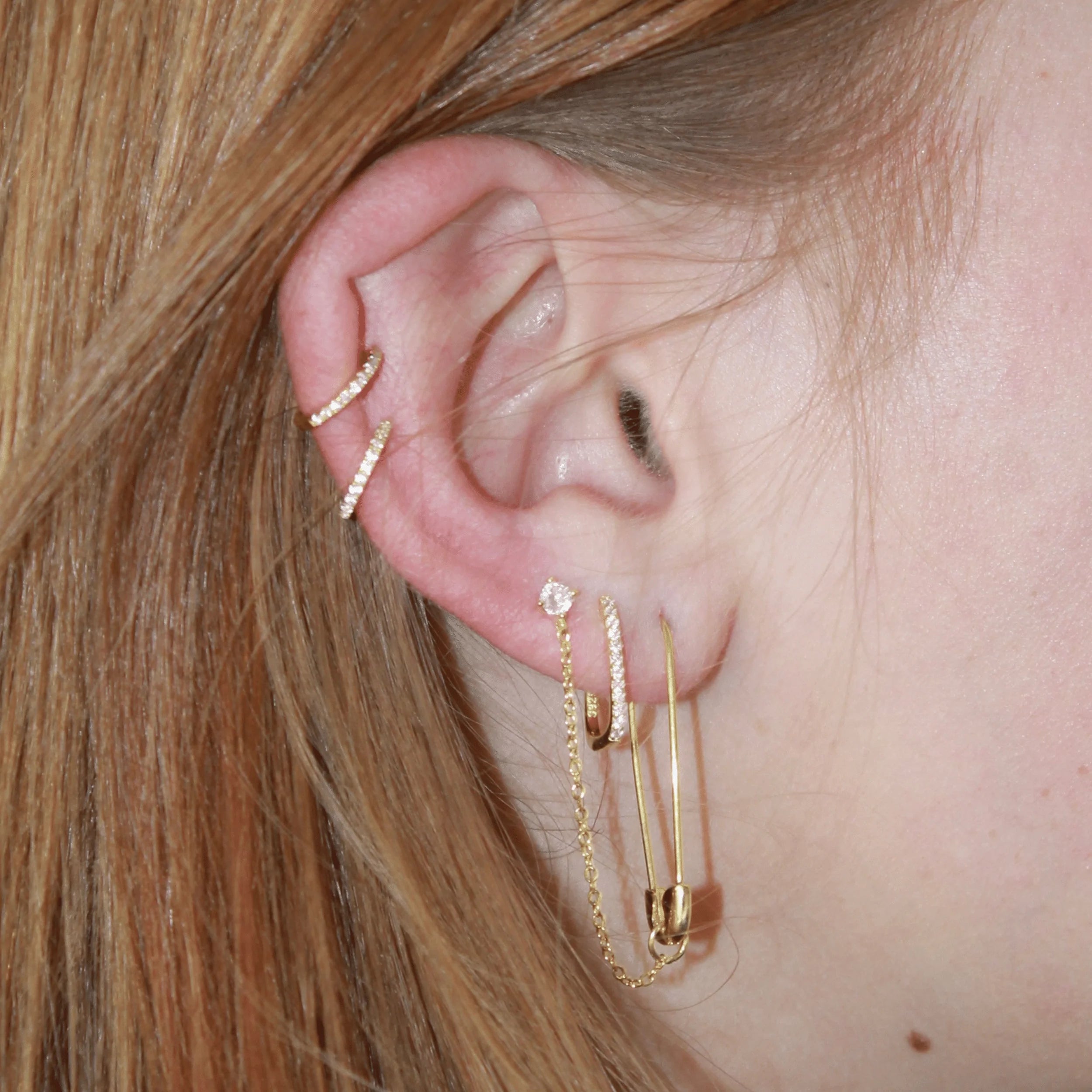 Small Shiny Earcuff