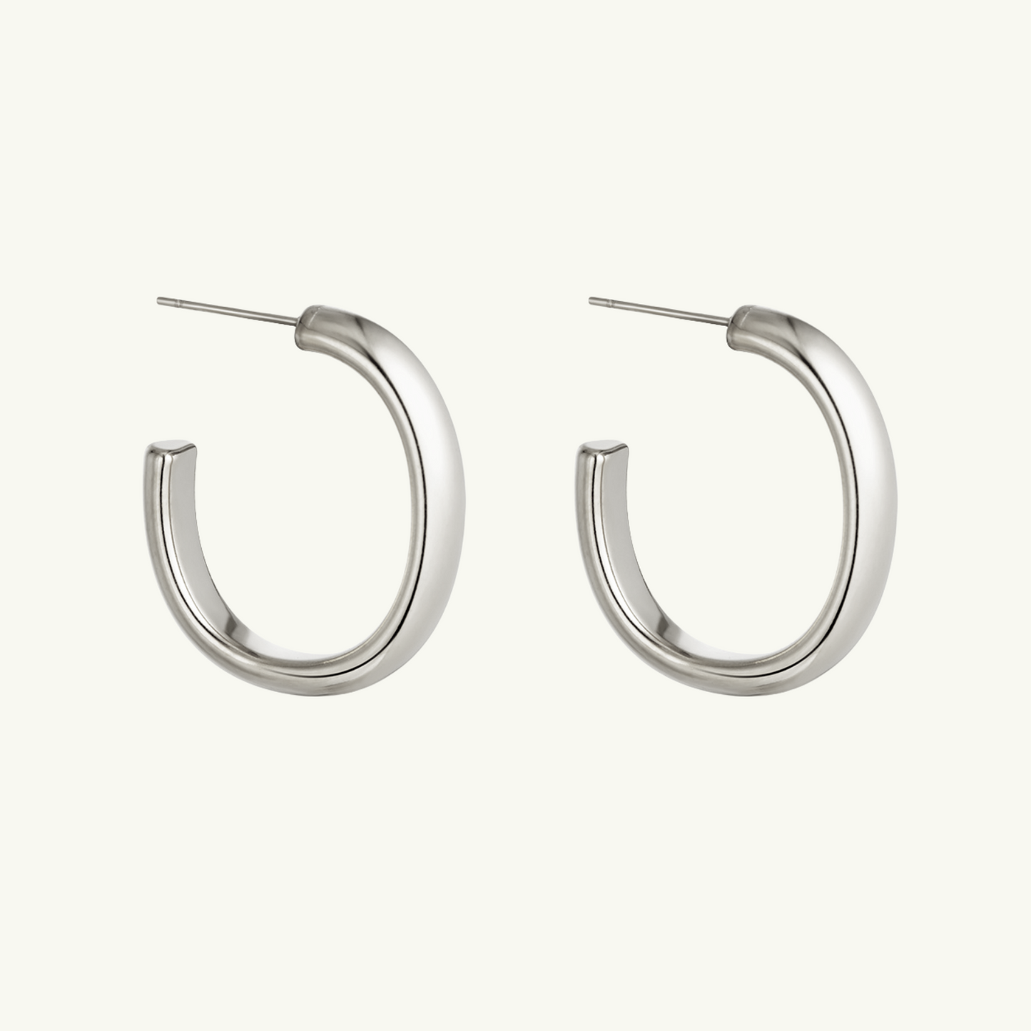 BIG CHUNKY HOOP EARRING