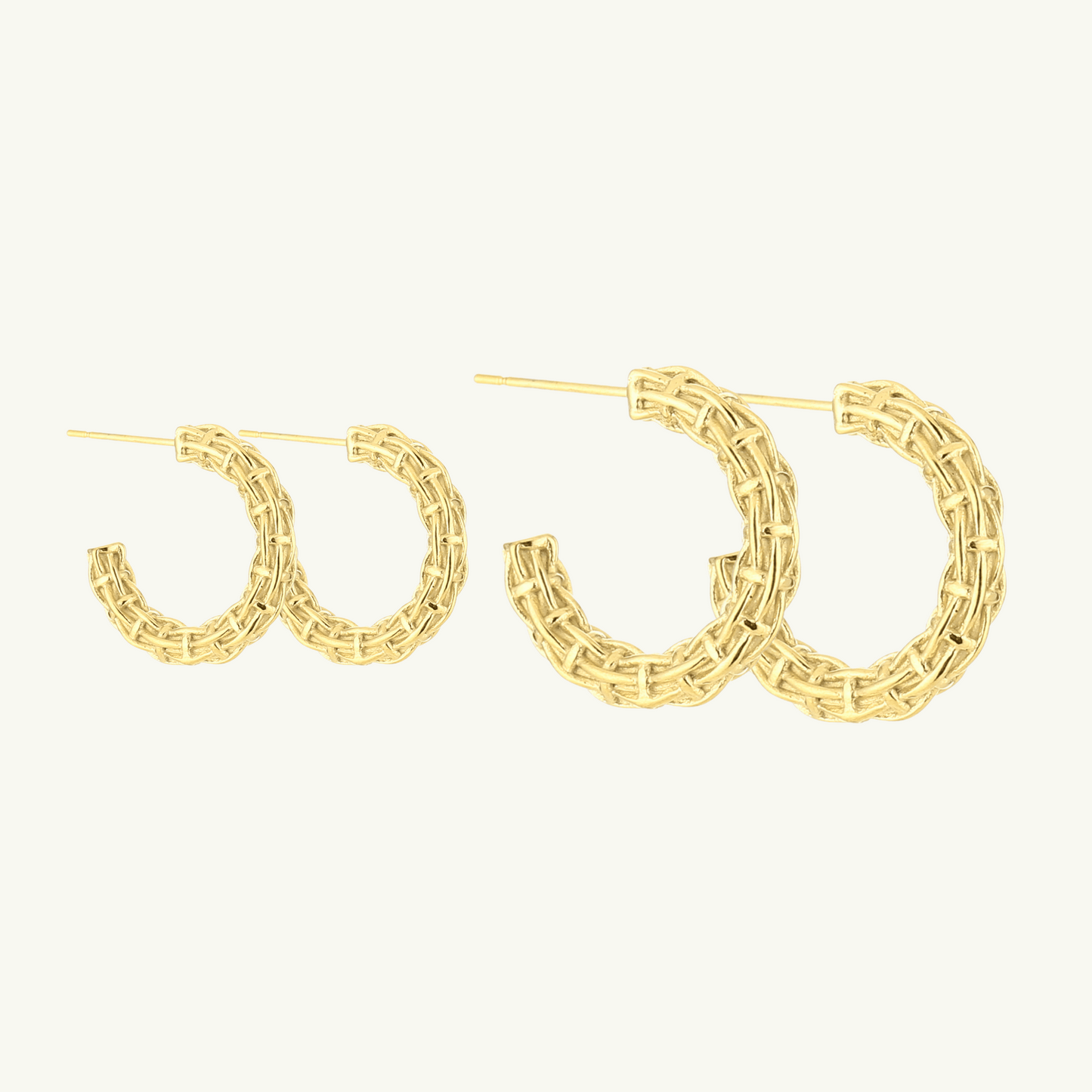 WEAVED STATEMENT EARRING