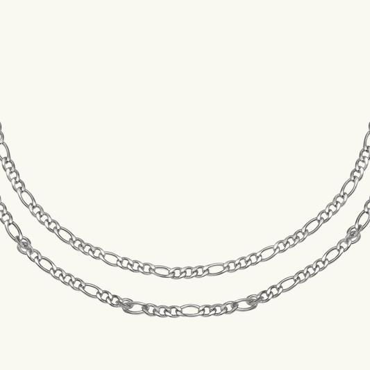 DOUBLE CHAIN NECKLACE