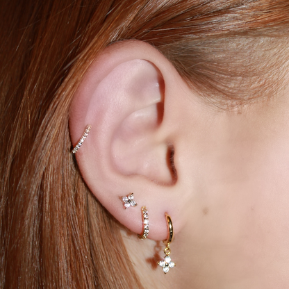 FLOWER STUD EARRING