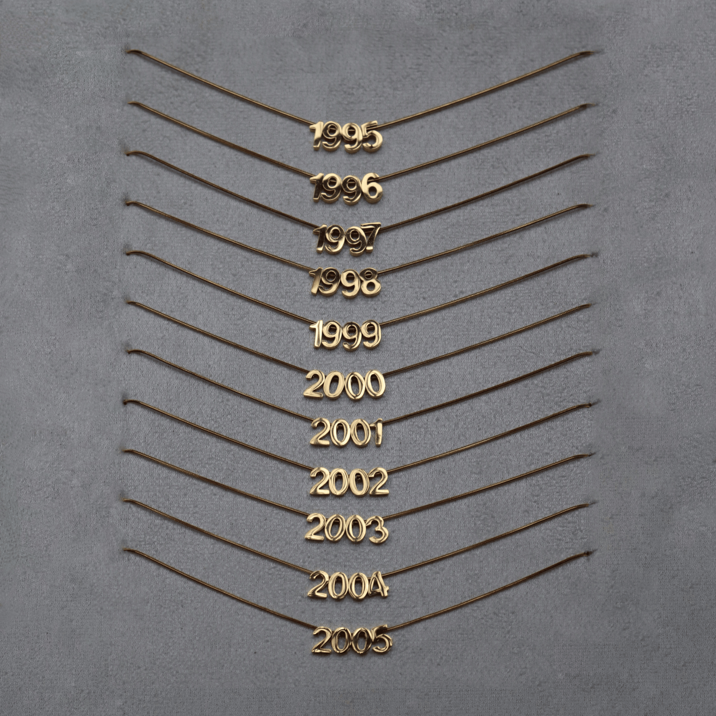 YEAR OF BIRTH NECKLACE